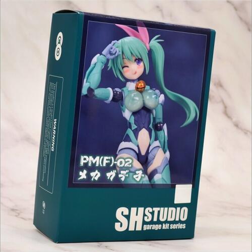 SH Studio garage kit series for 1/12 scale PM(F)-02 daisy cutter mobile suit girl kids toys