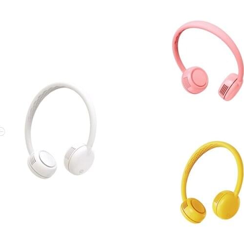 Neck Fan, Portable Hanging Neck Fan Rechargeable, Personal Fan Cooling And Stylish Headphone Design