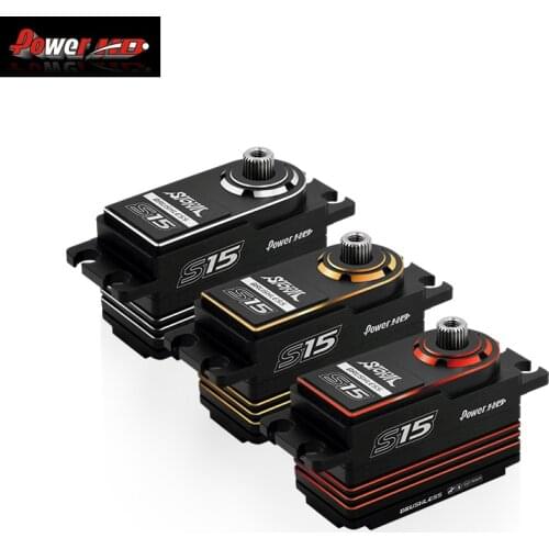 Power HD Storm S15/S25/S35 Race-Grade All-Metal Brushless Digital Servo for RC Car/Fxed Wing/Off-road Vehicle/Drone