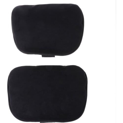 2 Pcs Universal Car Headrest S Class Ultra Soft Pillow For Mercedes Benz Maybach F19A