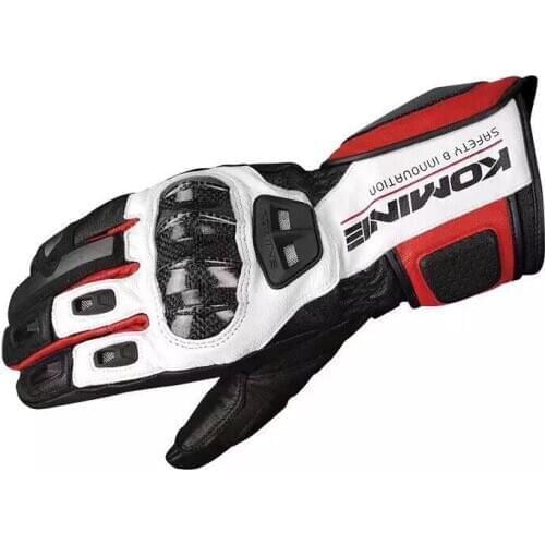 Autobike Riding Motocross Komine GK 198 Carbon Protect Touchscreen Gloves