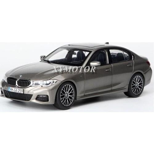 1:18 Norev For BMW 3 series G20 330i 2019 Metal Diecast Car Model Toys Gifts Gray Collection Display Ornaments