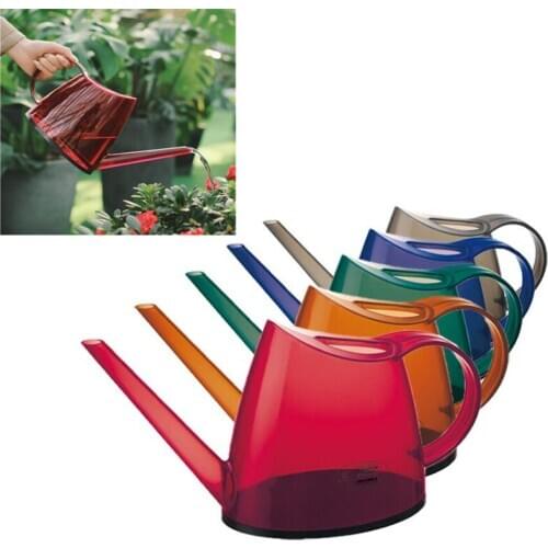 1.4L Watering Can Long Mouth Flower Sprayer Plants Watering Pot Succulent Shower Water Cans Garden Resin Sprinkler Kettle
