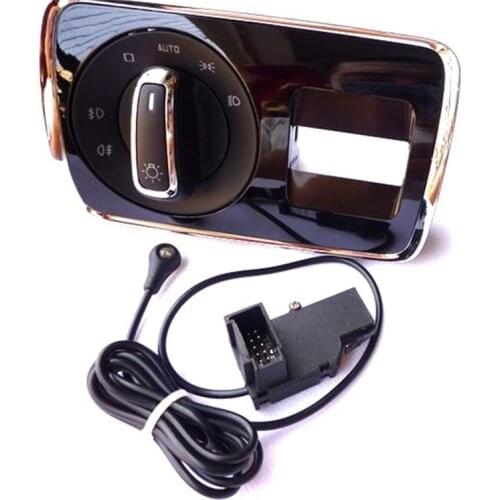 Auto Headlight Switch Auto Light Sensor with Coming Leaving Home for Skoda Superb