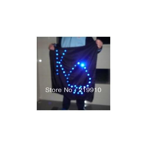 Free shipping Blendo Bag With Blue Lights ( King Of Spades) / Stage Magic , Magic Trick