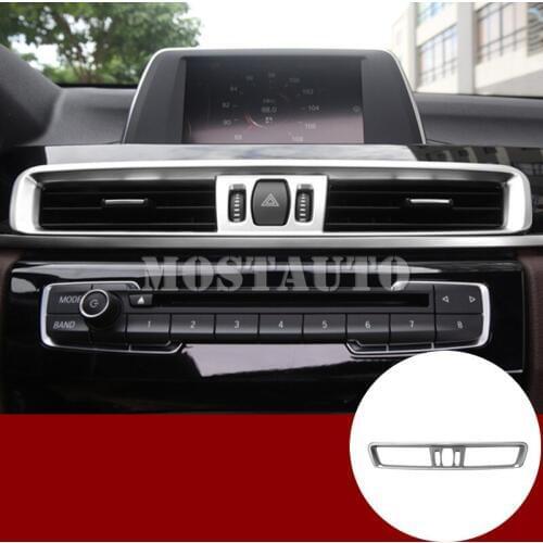 For BMW X2 F39 Interior Center Console Air Vent Outlet Cover Trim 2017-2019 1pcs Car Accessories Interior Car Decor Car Trim