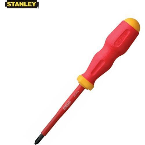 Stanley 1pcs VDE 1000V insulated phillips screwdriver PH0 PH1 PH2 PH3 mini long big cross screwdrivers electrician hand tools