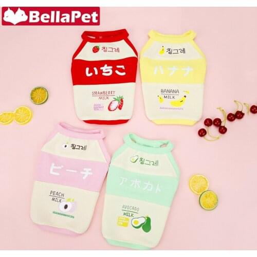 Summer Designer Dog Clothes for Small Dogs Accessories Japanese Style Dog Clothes Vest Summer French Bulldog Shirt Pomeranian