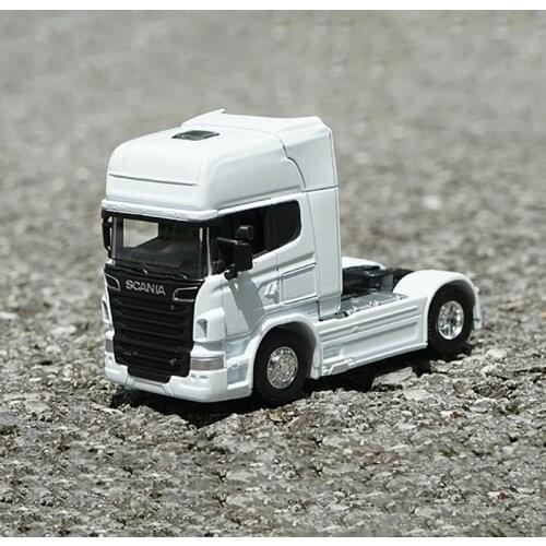 Diecast 1:64 SCANIA Tractor Container Man Alloy Car Model Adult Collectilble Souvenir Ornaments Diaplay Vehicle Toys Decoration