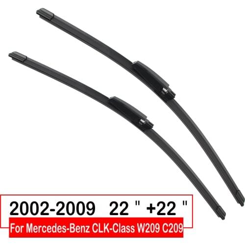 Windshield Wiper Blade For Mercedes-Benz CLK-Class W209 C209 2002-2009 Car Accessories front window windscreen wiper blade