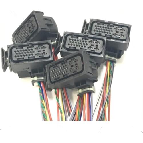 25Pin Mechatronics Wire Harness DQ200 0AM DSG7 Speed Connector Plug With Pigtail For Audi Volkswagen Beetle Caddy Golf 1K0973213