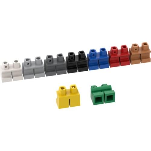 10PCS Assembles Particles 41879 Mini Legs Bricks Building Blocks DIY Replaceable Parts Toys For Children Gifts