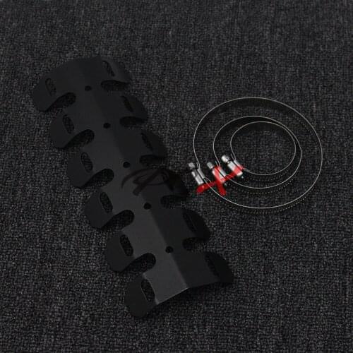 2017 New Universal Motorcycle Exhaust Muffler Pipe Leg Protector Heat Shield Cover For Harley Honda Yamaha Kawasaki BMW Ducati