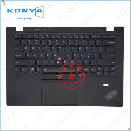 New Original Palmrest For Lenovo Thinkpad X1 Carbon 1st Gen Top Cover Upper Case X1C 2013 With US Keyboard 00HT000 00HT038