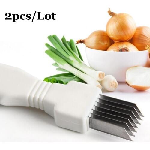2Pcs/Lot Creative onion cutter knife graters vegetable tool cooking tools kitchen accessories gadgets household