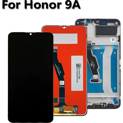 Original Display Replace 6.3'' For Honor 9A MOA-LX9N LCD Display Touch Screen Digitizer Assembly