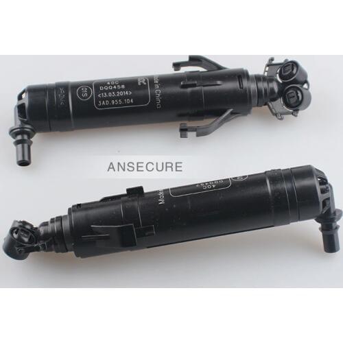 Pair Headlight Washer Sprayer Nozzles Motor For VW Volkswagen Passat B7 3AD 955 103 /3AD 955 104