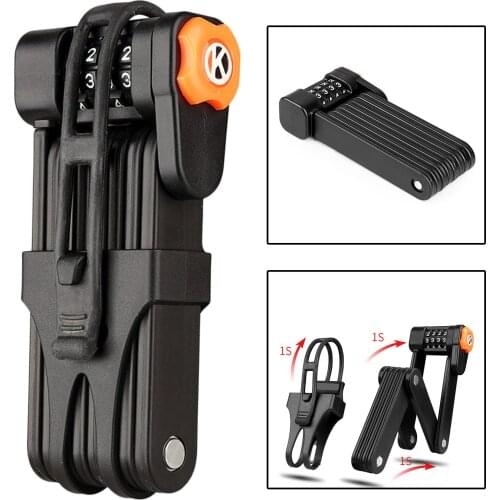 Portable Bike Lock Anti-Theft Password Locks Heavy Duty Chain Lock