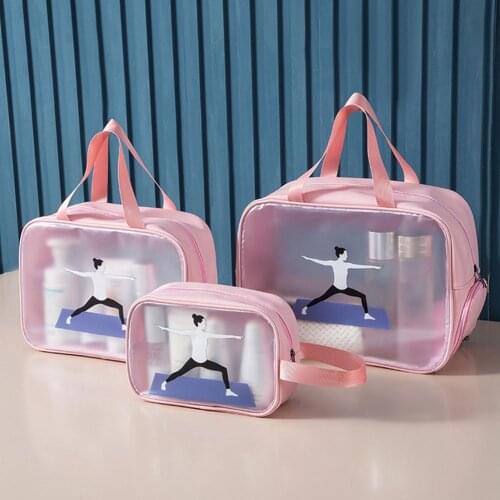 Waterproof Sports Storage Bags Gym Fitness Yoga Bag Sports Travel Storage Bag Phone Pocket Shoe Compartment Fitness Accessories