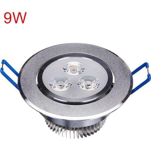 1pcs/lot 9w 15w 21w cool white/warm white LED Recessed Downlight AC110V/220V 230V 240V for home bathroom kitch store lights