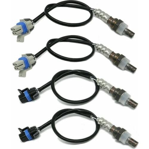TIANBANG 4pcs Upstream+Downstream Oxygen Sensor 234-4285 12590750 234-4407 For 2005-2007 Chevy Express GMC Savana 1500 2500 3500