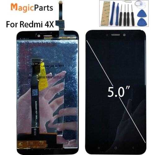 For Xiaomi Redmi 4X LCD Display Touch Screen Digitizer Assembly Replacement With Frame For Xiaomi Redmi 4X Pro Prime 5.0 inches