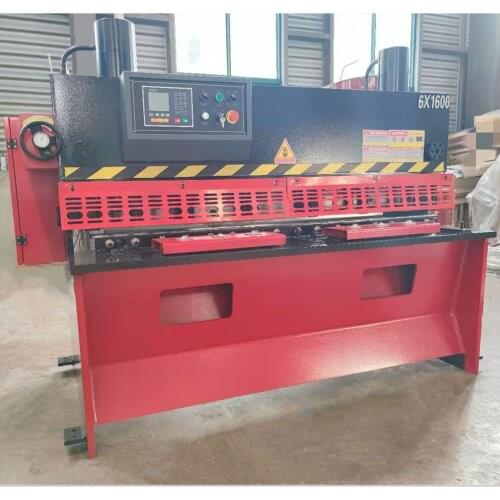 The Angel Is Adjustable For QC11Y-6X1600 Hydraulic Guillotine Shearing Machine