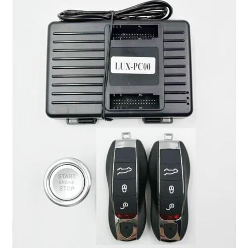 For Porsche Boxster/Cayman 2013-2016 Car Add Push Button Start Stop System Remote Start and PKE Keyless GO Entry CAN BUS