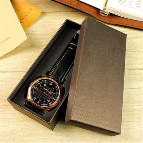 Watch Box 2018 New High Quality Jewelry Accessories Boxes Original Design Patent Clock Box Hot Carton Gift
