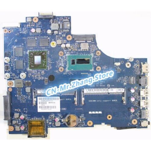 SHELI FOR Dell Inspiron 5737 Laptop Motherboard DYFMW 0DYFMW CN-0DYFMW LA-9984P W/ i7-4500U CPU 216-0846000 HD8870M GPU 2GB RAM