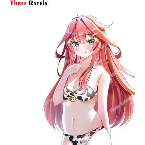 Three Ratels A791 Nakano Itsuki Go Toubun No Hanayome Sexy Anime Girl Decals For Car Styling Decor Anti Scratch Film Dtickers