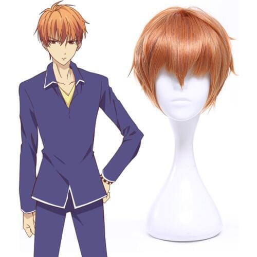 Anime Fruits Basket Cosplay Wigs Kyou Souma Cosplay Wig Heat Resistant Synthetic Wig Hair Halloween Carnival Party