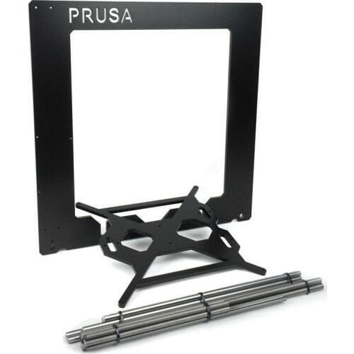 Prusa i3 6mm Aluminium Frame with Threaded / Smooth Rod Kit For DIY 3D Printer black