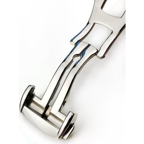 Folding Clasp 16 18 20mm Watch Accessories Buckle Suitable for OMEGA- DE VILLE SEAMASTER SPEEDMASTER Series Strap Watch Button