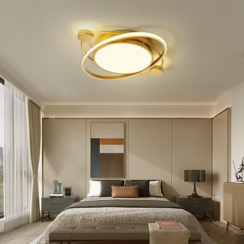 Modern LED simple living room ceiling light creative personality dining room ceiling lamp Nordic warm bedroom Ceiling lighting