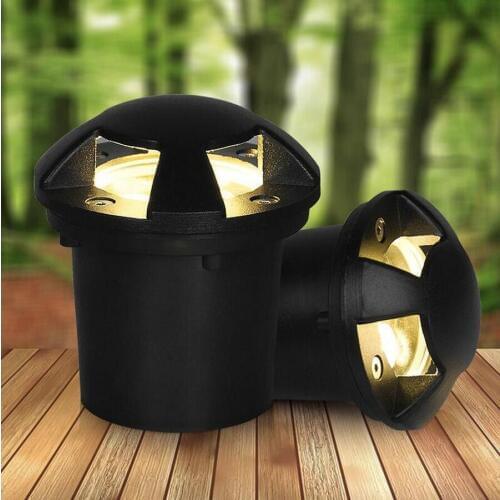 9W CREE Chip LED Floor Decking Lights 3X3W LED Underground Lighting Outdoor Waterproof Buried Lamps Spot encastrable Sol Outside