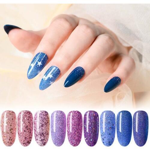 T-TIAO CLUB Color Gel Nail Polish Soak Off UV LED Nails Gel Polish Varnish Manicure Nail Art Lacquer Semi Permanent Top Coat