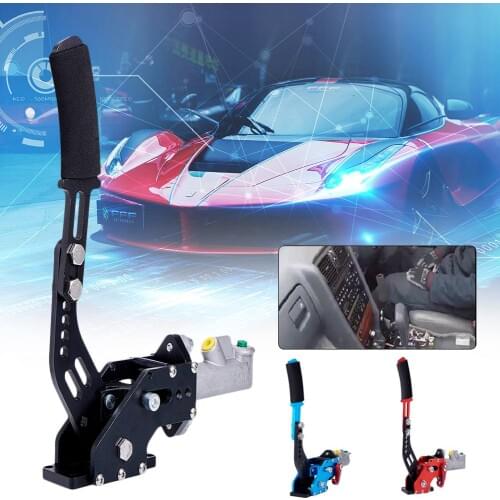 Vertical Hydraulic Handbrake E-brake Drift Rally Race Hand Brake Hydro Lever Kit Racing Game