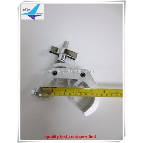 Free shipping 10pcs/lot aluminum light clamp hooks,stage truss light clamp,stage light pipe clamp