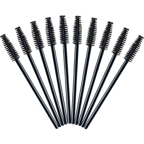 100sets 50pcs/set Disposable Eyelash Brush Mascara Wands Applicator Wand Brushes Eyelash Comb Brushes Makeup SN060