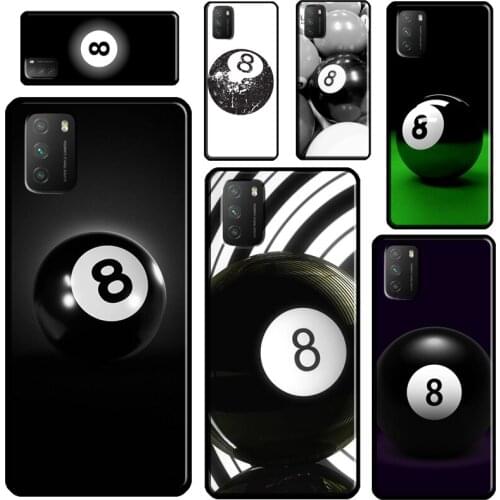 Eight Ball Case For POCO M3 Pro F3 X3 Pro Cover For Xiaomi Mi 11 Lite Ultra Mi 10T Pro Note 10 Lite