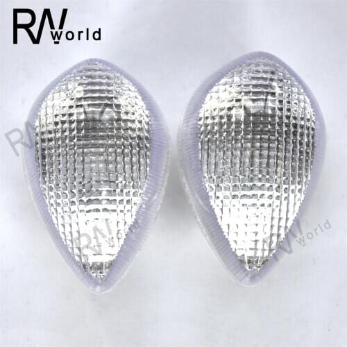 For Yamaha YZF R1 2002-2006 2009-2010 Motorcycle Turn Signal Lights Lamp Indicator Lens Cover Shell YZF-R1 YZF-R6 2003 2004 2005