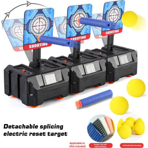 Electronic Scoring Target Toy Fluorescent Painting Board Set Safe Luminous Drawing Board Kit Automatically Reset Target System