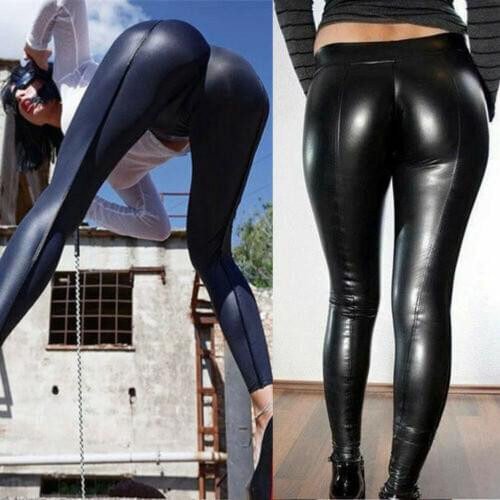 Женские кожаные легинсы Imcute China At AliExpress