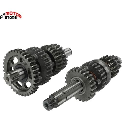 Lf150 Transmission Gear Box Main Counter Shaft kit For Lifan 150 150CC 1P56FMJ Horizontal Kick Starter Engines Dirt Pit Bikes