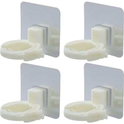Shampoo Support Hook Self Adhesive Shower Gel Bottle Rack Hanger,6 Pieces
