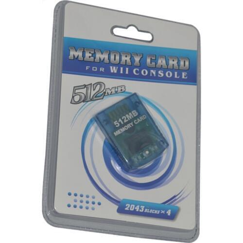 Top-selling Practical Game 512MB Memory Card for Nintendo for Wii for Gamecube for GC Game System Console game 512M save
