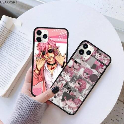 Anime Yarichin bitch Club Phone Case Rubber for iPhone 11 pro XS MAX 8 7 6 6S Plus X 5S SE 2020 XR case