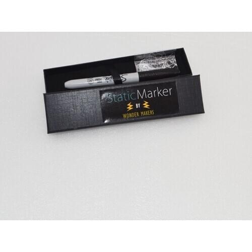 Static Marker By Wonder Makers (Gimmicks + Online Instructions) Magic Tricks Stage Close Up Magia Pen Mentalism Gimmick Props