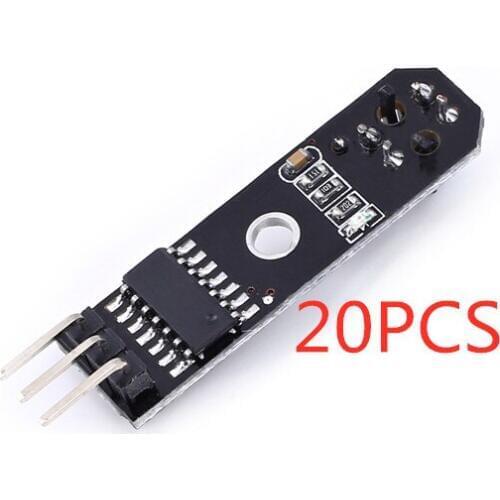 20pcs/lot HJXY 1 Channel Tracing Module 1 Way Intelligent Vehicle TCRT5000 Tracker Optical Sensor Probe Infrared For Arduino